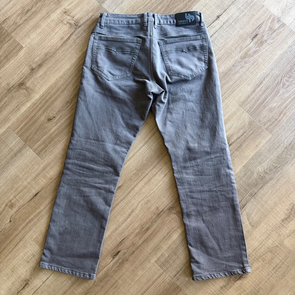 Bulletprufe Denim Mens Adventure Fit Jeans Gray 30x30 Durable Stretch Skate Pant